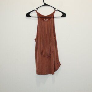 American Eagle Soft & Sexy Boho Fringe Tank Size XS